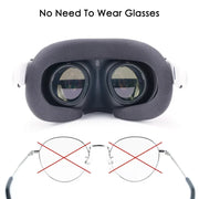Quest 3 Lens Myopia Anti-Blue Anti-Glare Glasses Magnetic Eyeglass Frame VR Prescription Lenses For Meta Quest 3 Accessories