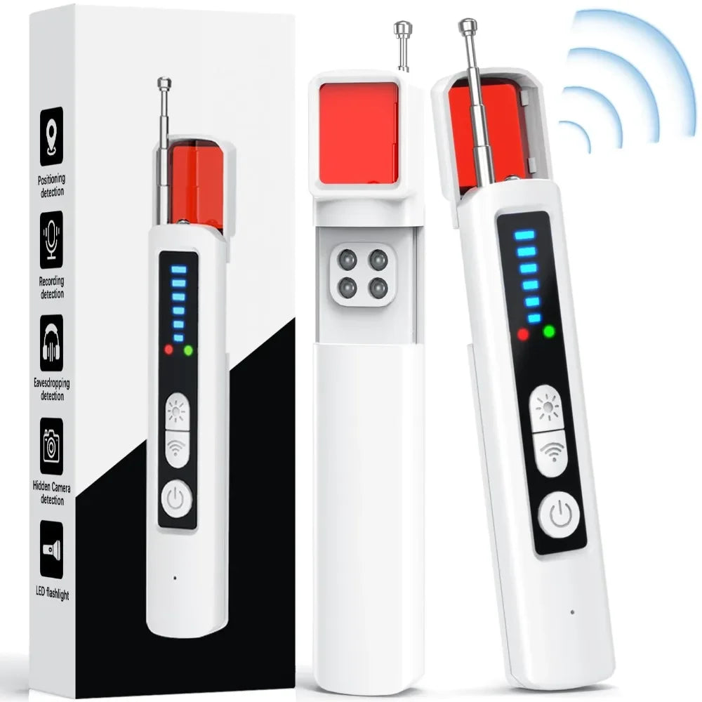 2025, New, Multifunctional, Hidden Camera Detector, Anti-Spy, Eavesdrop, GPS, Lens, Hotel, Car, Privacy, Adjustable Sensitivity