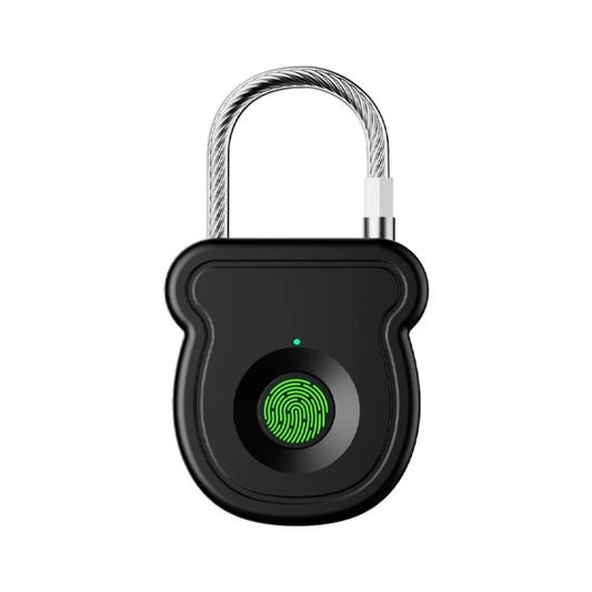 Keyless Waterproof Smart Padlock — 0.5s Quick Unlock, USB Rechargeable Anti-Theft Lock for Fence, Gate & Portable Security