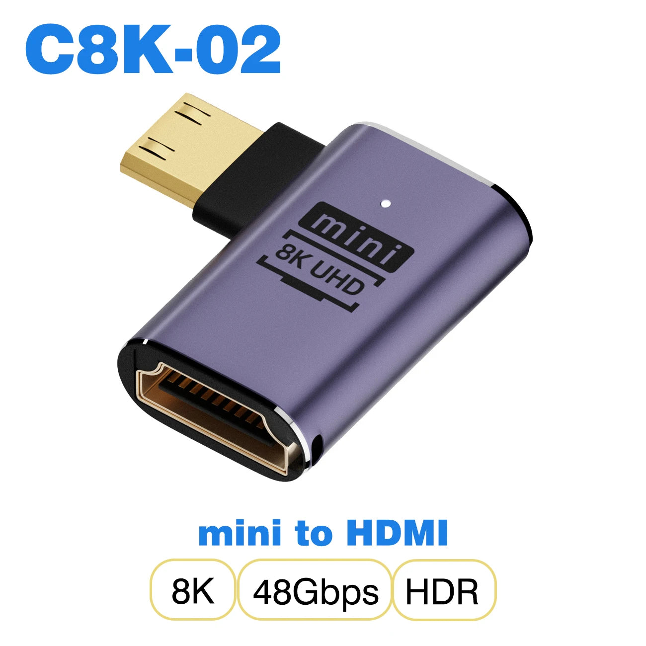 Mobile & Tablet C8K-02 Mini to HDMI 1 PCS