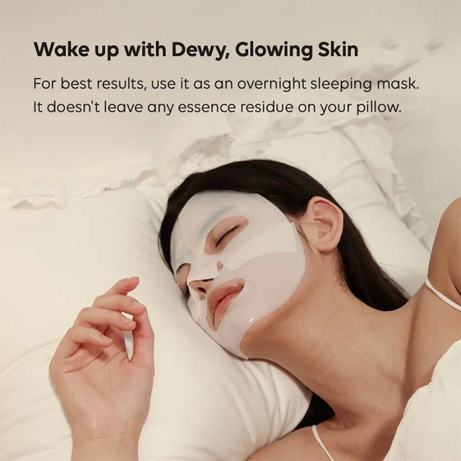 Bio Collagen Deep Hydrating Face Mask – Overnight Pore-Minimizing Treatment for Anti-Aging, Wrinkle Reduction & Skin Brightening (1/4/10 Pack Options)