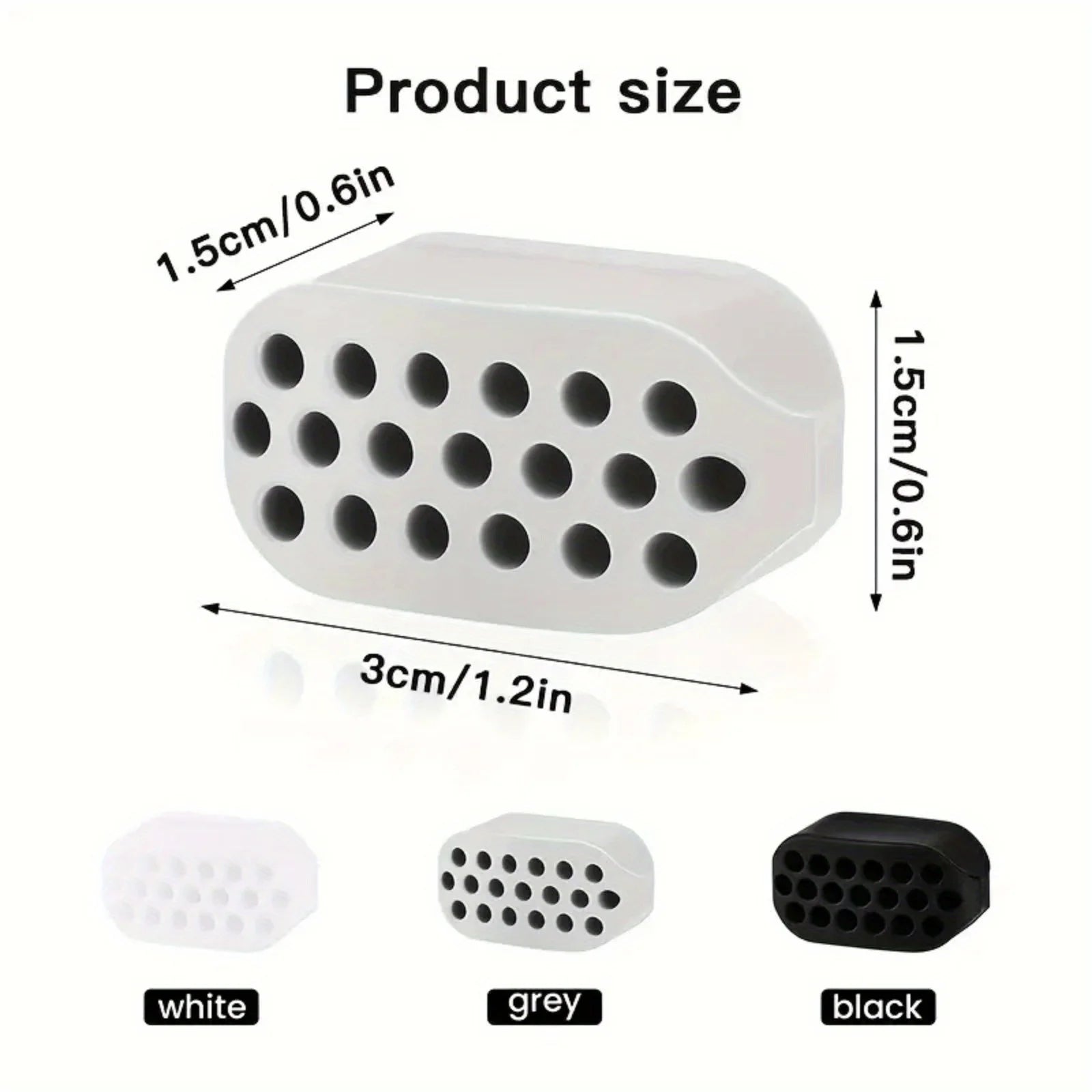 Facial Muscle Trainer - Silicone Jaw V Face Exerciser for Strengthening Masseter Muscles and Shaping Jawline