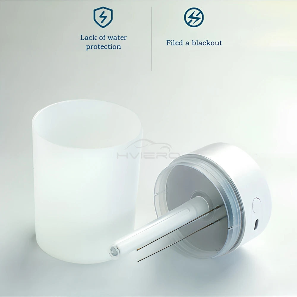 260ML colorful Portable Smart Humidifier for Home Car USB Fresh Oil Aroma Diffuser Mute Diffuser Machine Evaporative Humidifier