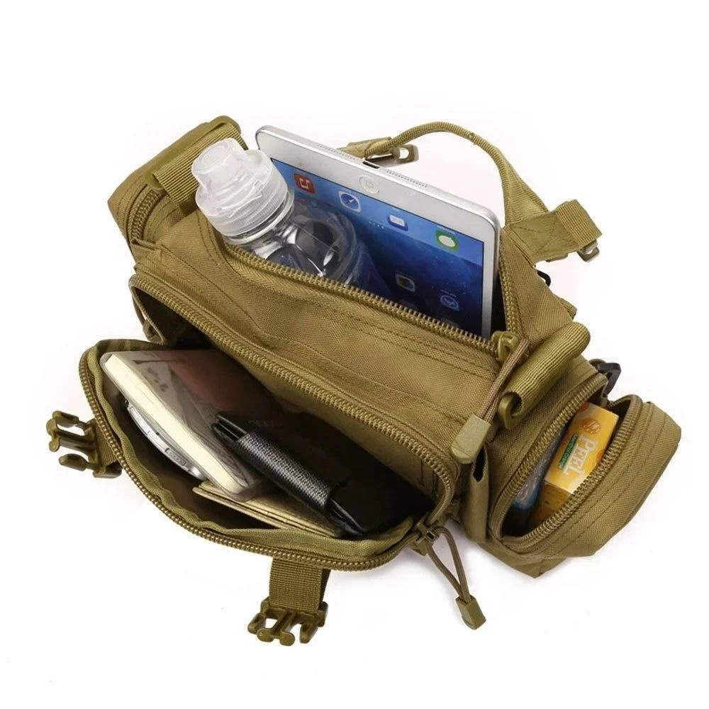 High Quality Outdoor Tactical Backpack Waist Pack Waist Bag Mochilas Molle Camping Hiking Pouch 3P Chest Bag