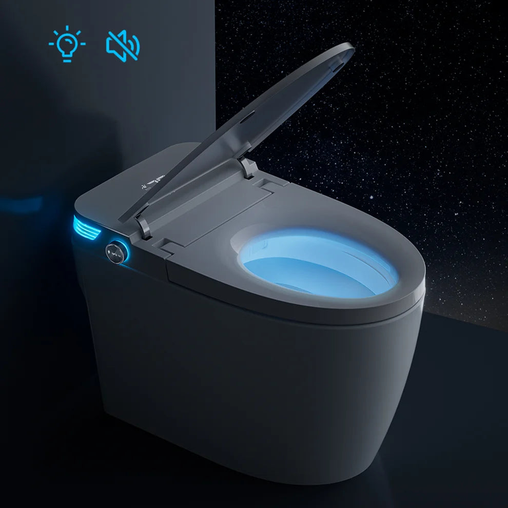 Luxury Modern Intelligent Smart Bidet, Toilet With, Smart, Sensor, Flush Heated, Seat Auto Open Lid, S-Trap, WC For The Bathroom,