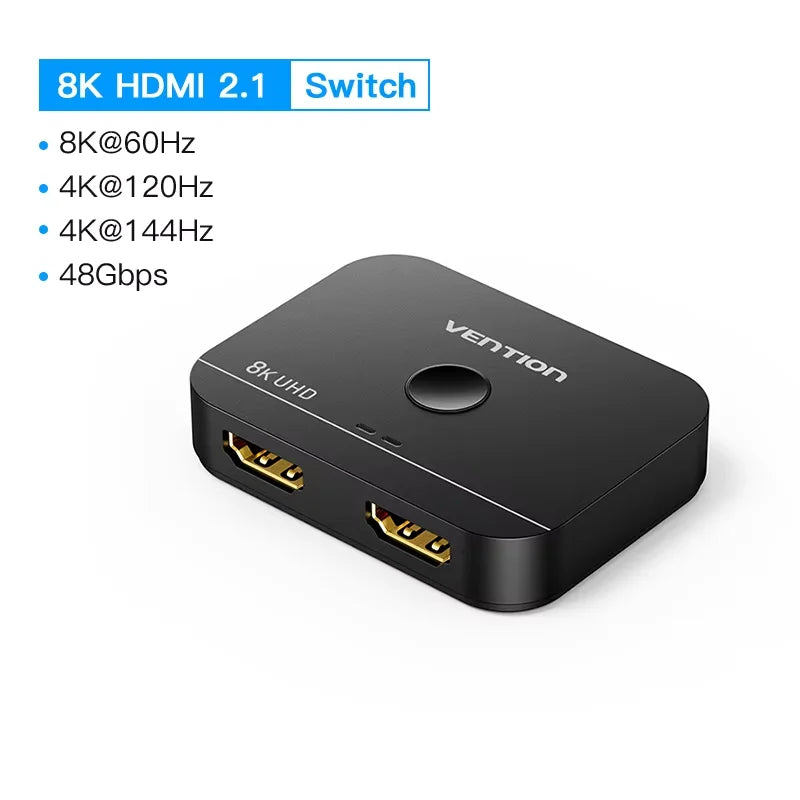 Mobile & Tablet 8K HDMl 2.1 Black