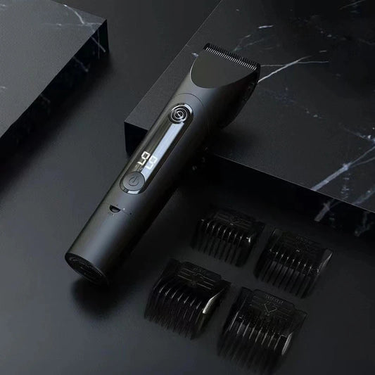 New Xiaomi Mijia | Professional IPX7 Waterproof Hair Clipper, 3-Gear Adjustable Trimmer Machine with Charging Base, Long Battery Life, Quiet Ceramic Blade