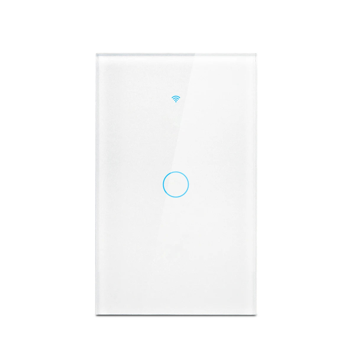 Smart Wifi Touch Switch No Neutral Wire Required Smart Home 1/2/3 Gang Light Switch 100-240V Works with Alexa Hey Google