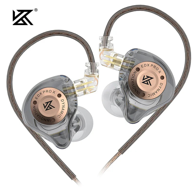 KZ EDX PRO X Dynamic Drive Earphone HIFI Bass Earbud Sport Music Cancelling Headsets KZ EDX PROX ZSTX ZSN PROX EDC EDA ZVX