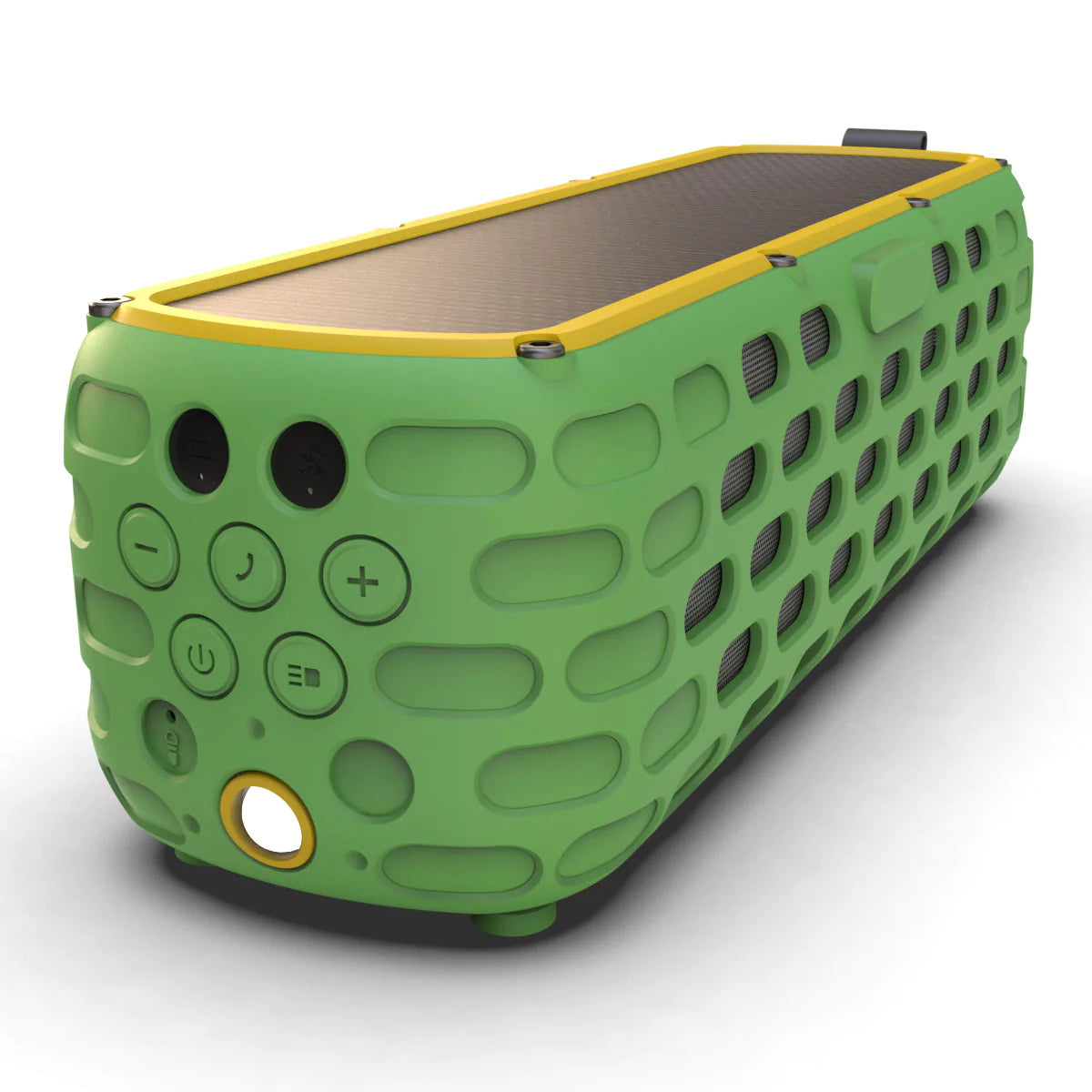 Waterproof Solar Bluetooth Speaker with USB Charging – Outdoor Wireless Speaker Green 2500MAH