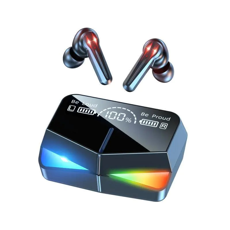 M28 TWS Gaming & Sport Earbuds with LED Power Display (Bluetooth 5.3)