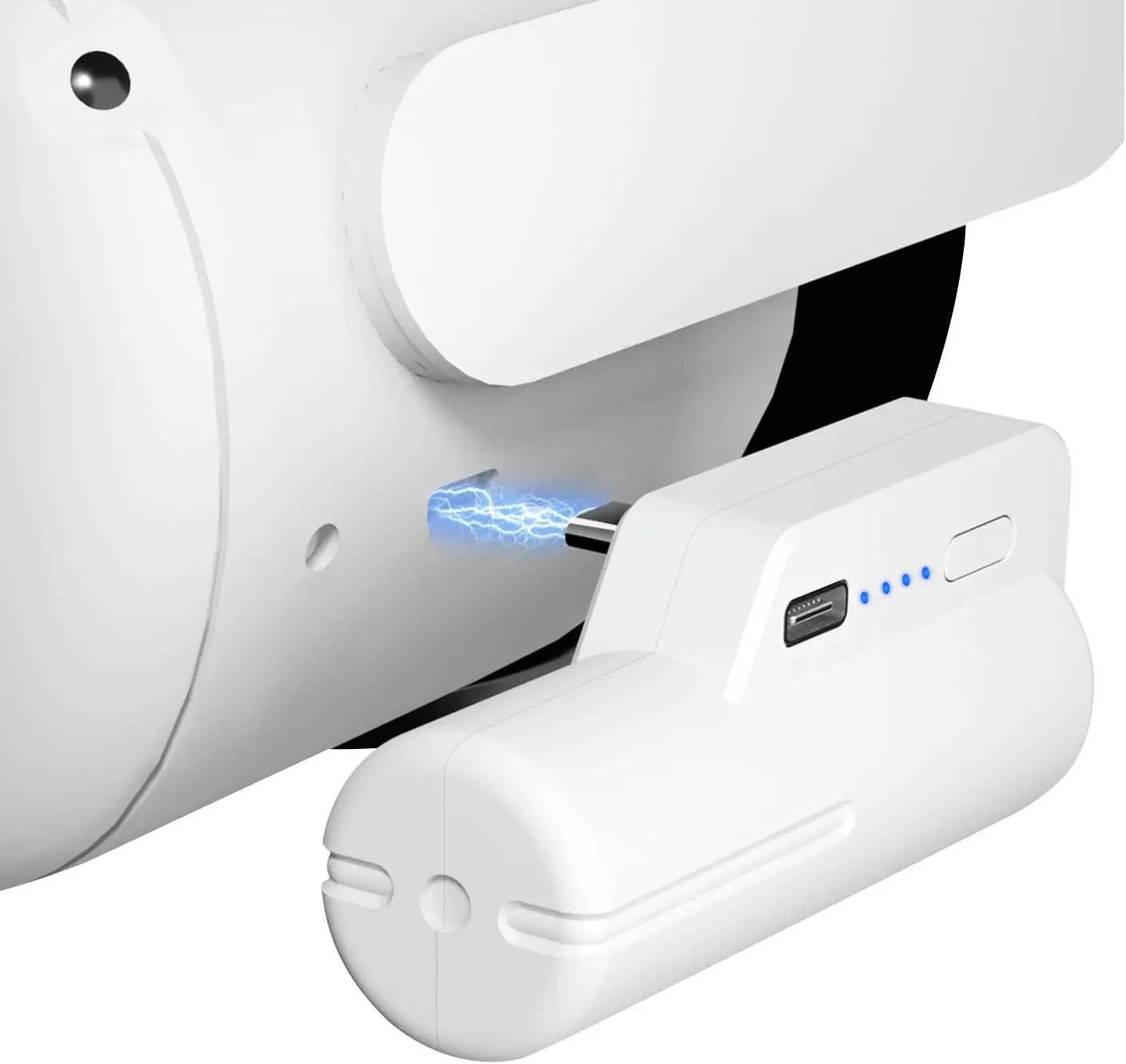 Suitable for Meta Quest 2/3/3s fast charging power bank 5000mAh for Meta Quest 3/3s large capacity endurance VR accessories for Quest2