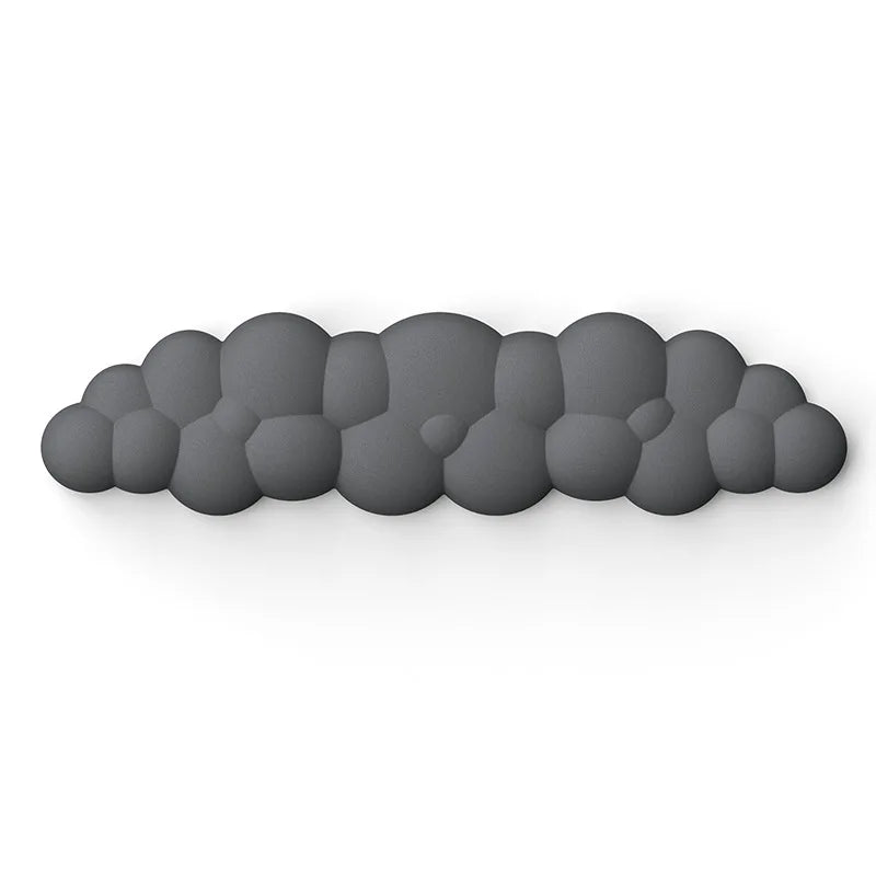 Cloud Shape Wrist Rest Pad Soft Material Memory Foam PU Bottom Anti-Slip Rubber Base Office Keyboard Mouse Support Wrist Pad