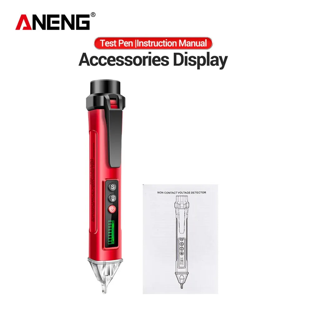 ANENG VC1010 Digital Smart AC/DC Voltage Detectors Non-Contact Tester Pen Meter 12-1000V Current Electric Sensor Test Pencil