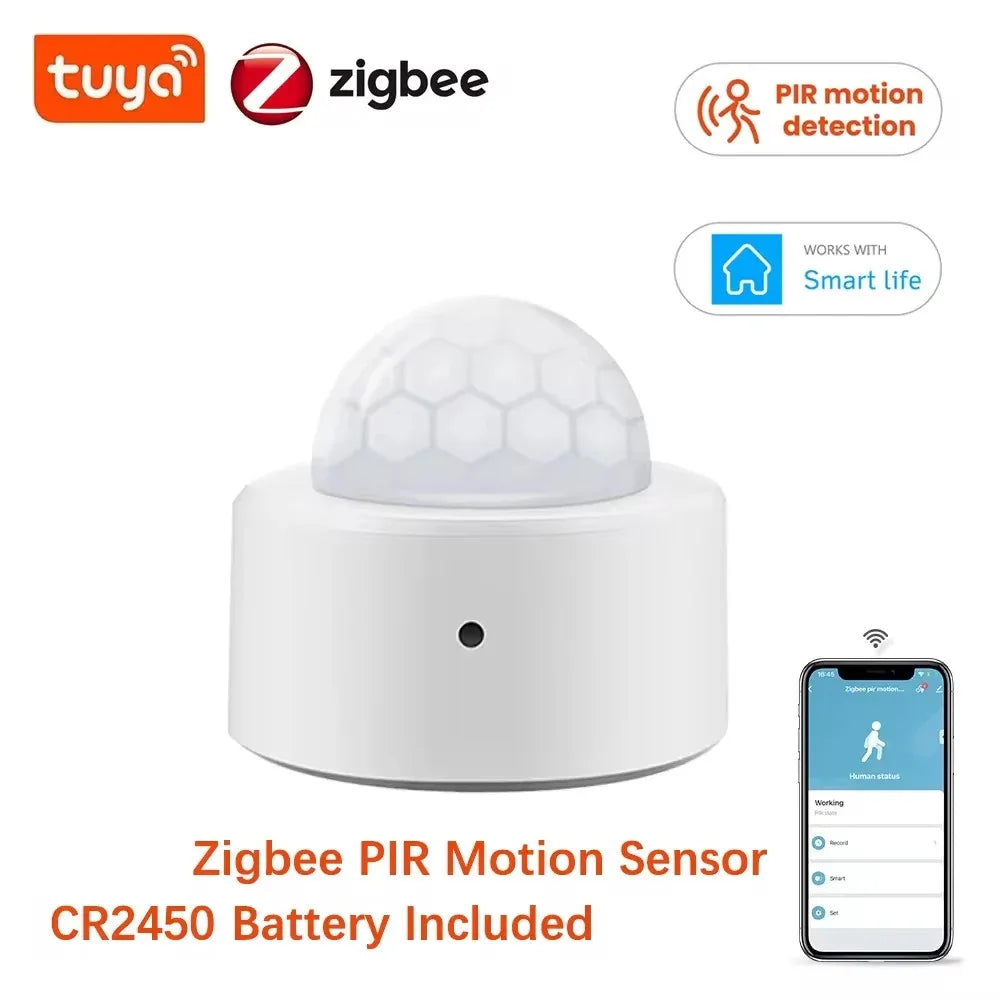 Zigbee Human PIR Motion Sensor EWelink Body Movement Smart PIR Sensor Infrared Detector Home Security Alarm Support ZBBridge Z2M