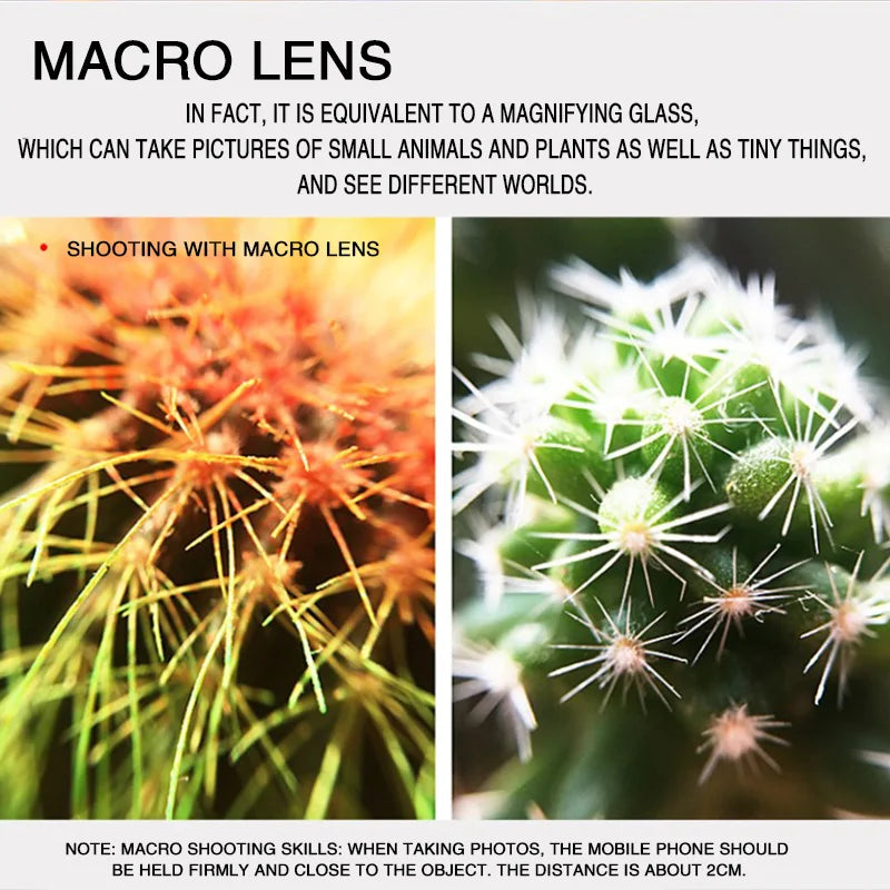 3 in 1 Fisheye Phone Lens Wide Angle Zoom Lens Fish Eye Macro Lenses Camera Kits With Clip Lens On The Phone For All Smart Phone