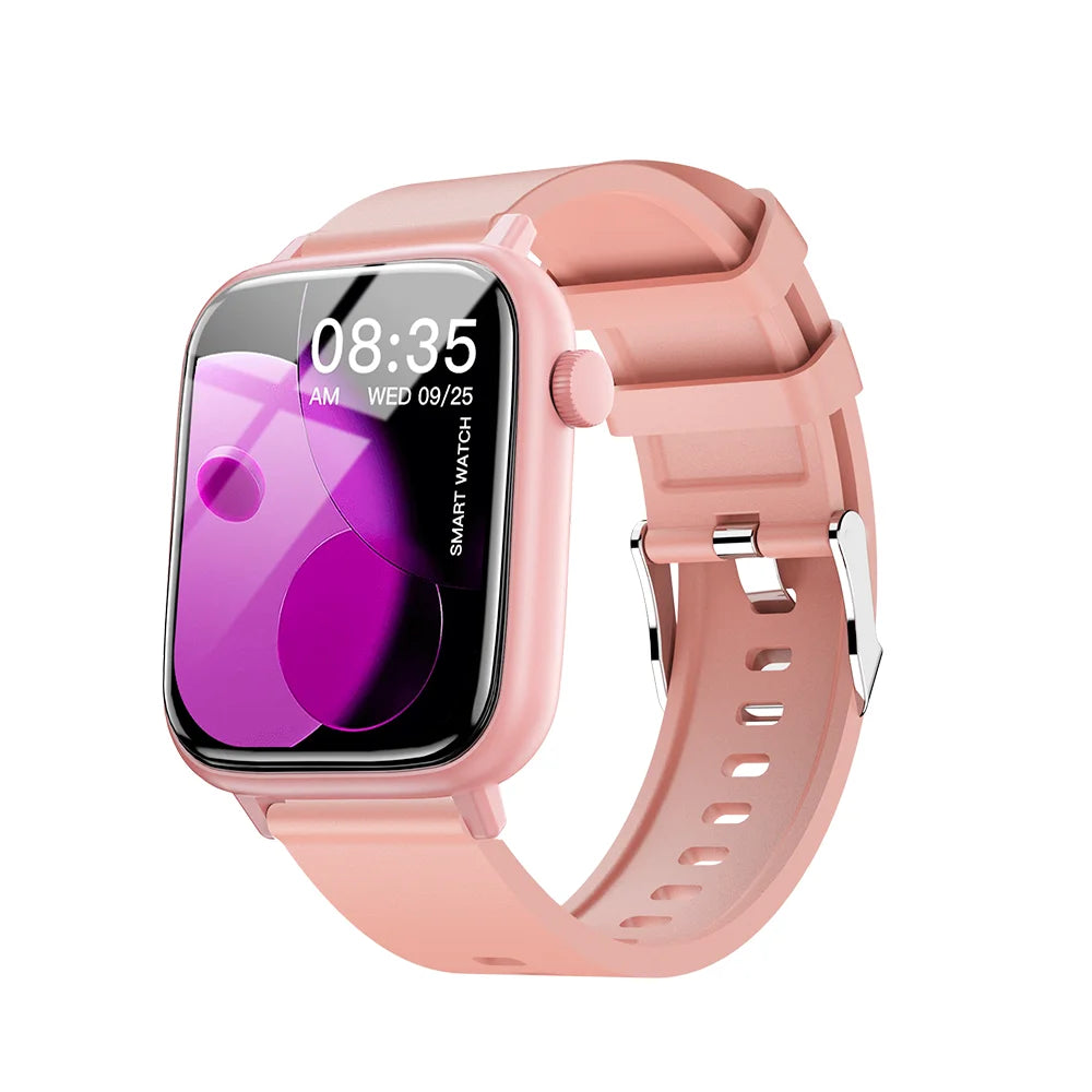 LAXASFIT Bluetooth Talk Smart Watch Message Reminder Sleep Monitoring IP68 Waterproof 100+ Sport Mode Smart Watch Android IOS