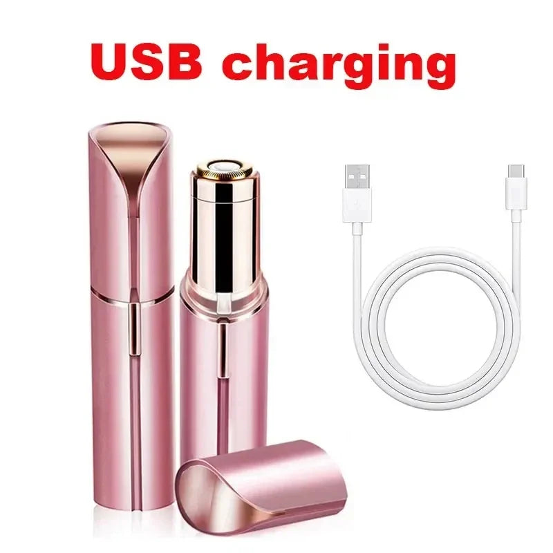 Rechargeable Lady Shaver Hair Remover Women Razor Cordless Facial Hair Remover Machine Bikini Trimmer Leg Electric Razor