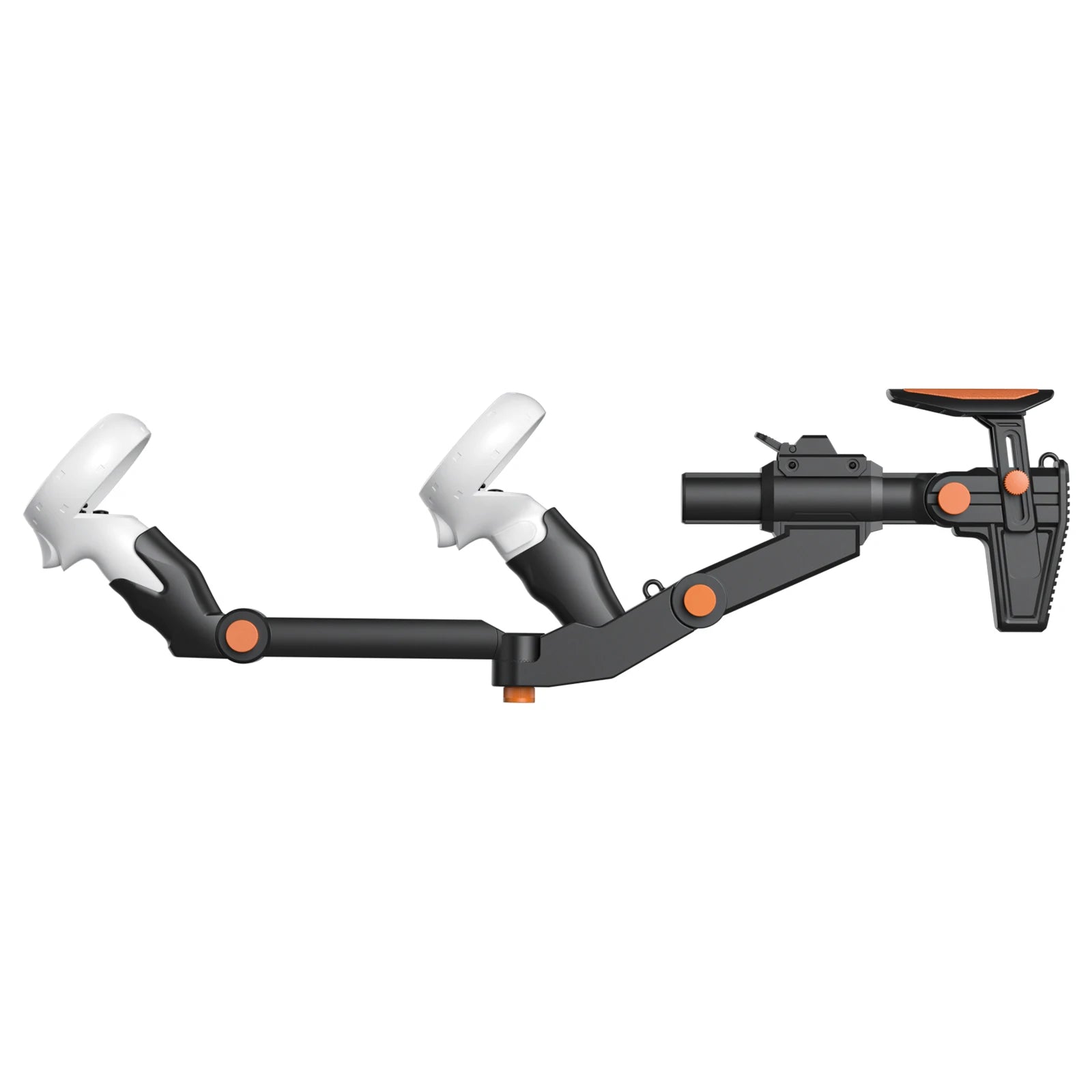 Adjustable VR Gunstock for Meta Quest 3 / Quest 3S | Magnetic Attachment | Adjustable Length | Tunable Controller Angles | For M