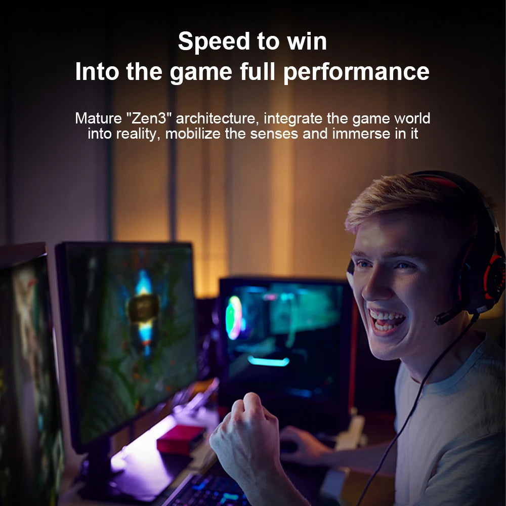 AMD Ryzen 7 5700x New 8-Core CPU16-Thread 4.6GHz Processor 7NM L3=32M 100-000000926 R7 5700X Socket AM4 DDR4 but no without fan