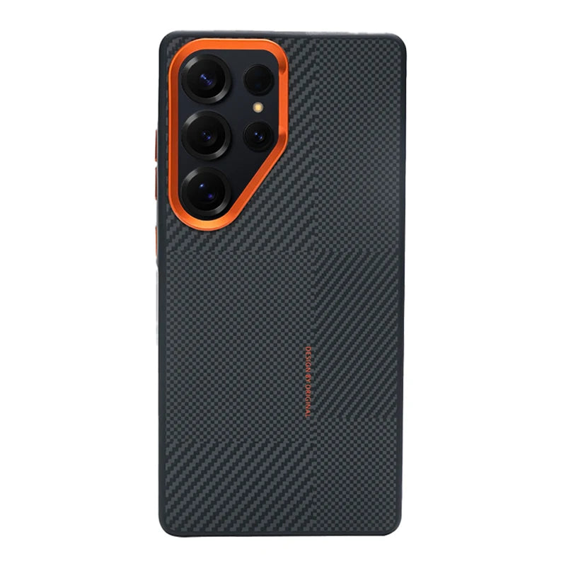 Mobile & Tablet Orange lens For Samsung Galaxy S24 Ultra