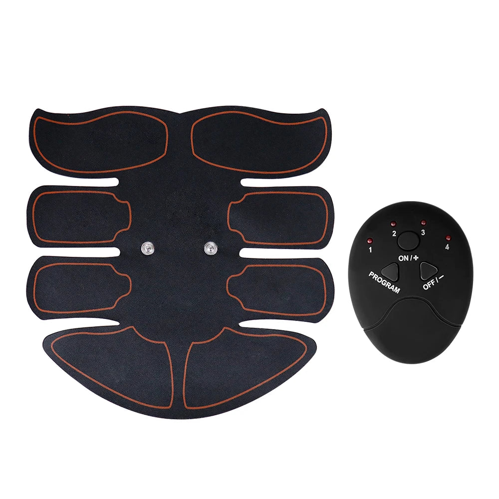EMS Muscle Stimulator Hips Arms Abdomen Trainer Abs Wireless Smart Abdominal Muscle Home Slimming Fitness Patch Massage Machine