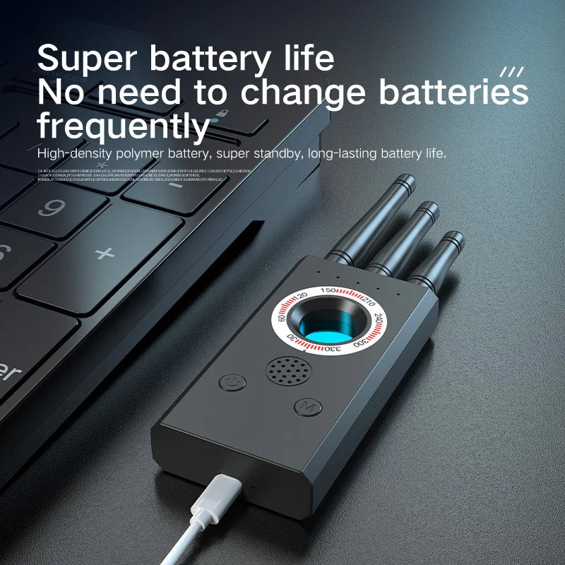 T16, signal, detector, anti-camera, anti-eavesdrop, ping GPS, scanning, detector, anti-positioning, tracking, camera, detector,