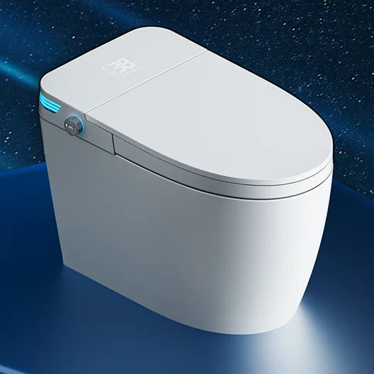 Luxury Modern Intelligent Smart Bidet, Toilet With, Smart, Sensor, Flush Heated, Seat Auto Open Lid, S-Trap, WC For The Bathroom, White