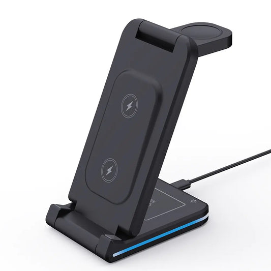 3-in-1 Wireless Charger Stand for Apple Devices 15W