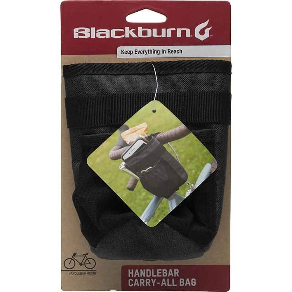 Handlebar Storage Bag Bike Easy Access Drink Phone Wallet Keys Snacks Durable Weather Resistant Fabric Secure Installation