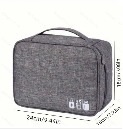 Storage Bag Cable Cord Organizer Travel Bag Small Electronics SD Card Power Bank Storage Bag