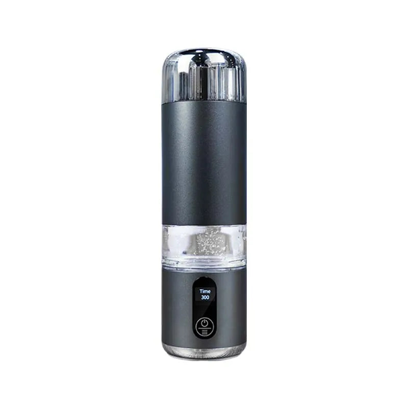 8000PPB Hydrogen Alkaline Drink Water Filter Hydrogen Ionized Water Machine Cup Hydrogen Generator Portable Water Ionizer Health Black 110V-240V