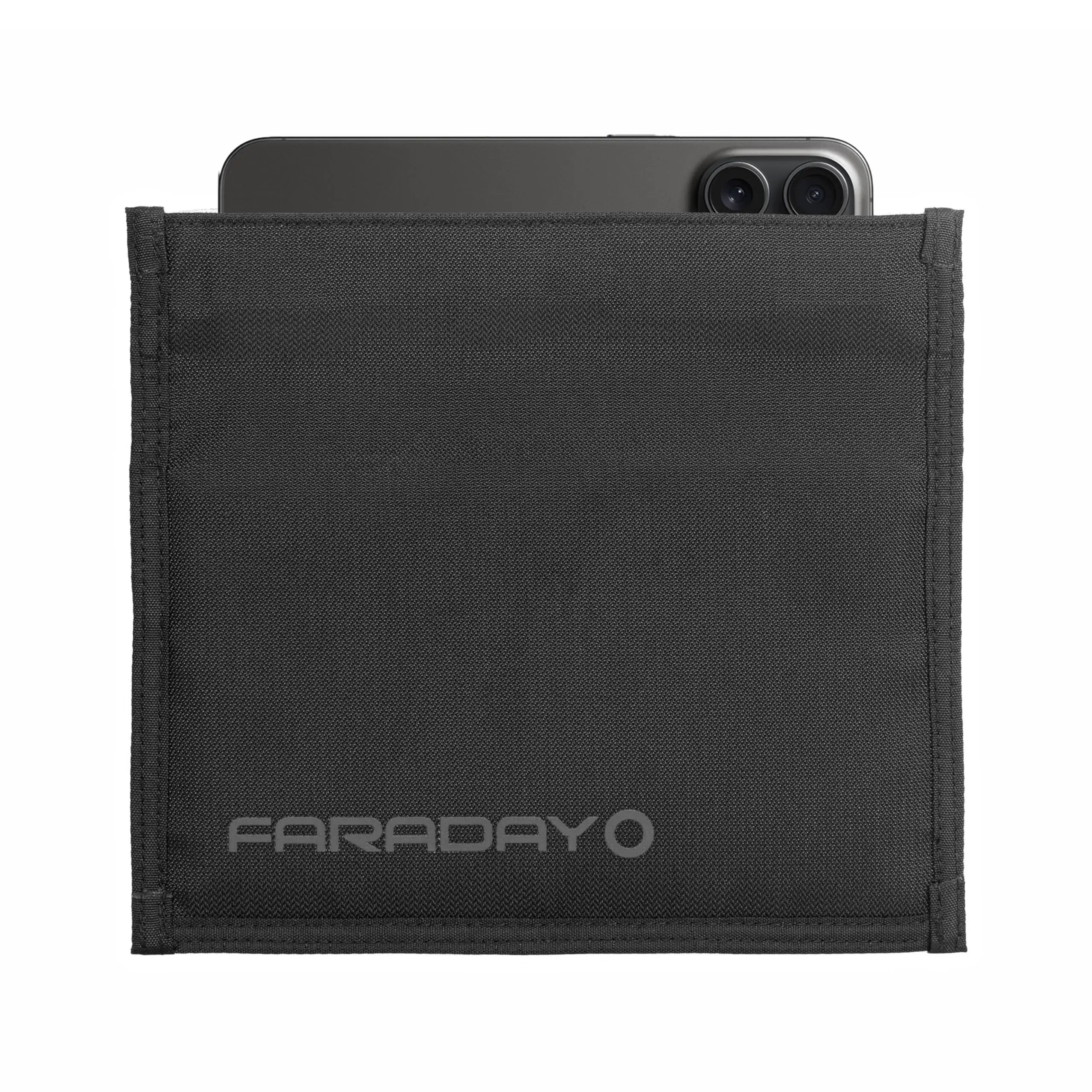 Faraday Defense Faraday Bag Jacket Pro for Phones | Magnetic Closure Shielding - Law Enforcement & Military Travel & Data Security Privacy Anti-Tracking Anti-Hacking Black (Phone)