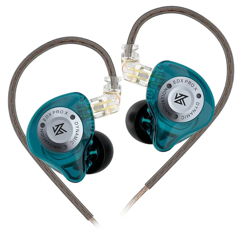KZ EDX PRO X Dynamic Drive Earphone HIFI Bass Earbud Sport Music Cancelling Headsets KZ EDX PROX ZSTX ZSN PROX EDC EDA ZVX