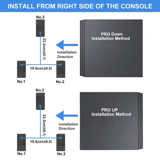 Wall Mount Holder for PS4/PS4 Slim/PS4 Pro Console