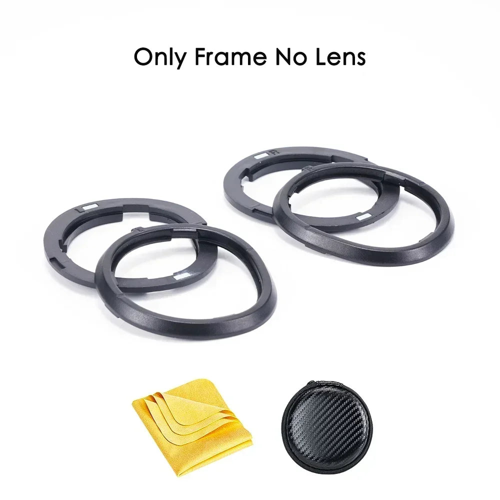 Quest 3 Lens Myopia Anti-Blue Anti-Glare Glasses Magnetic Eyeglass Frame VR Prescription Lenses For Meta Quest 3 Accessories