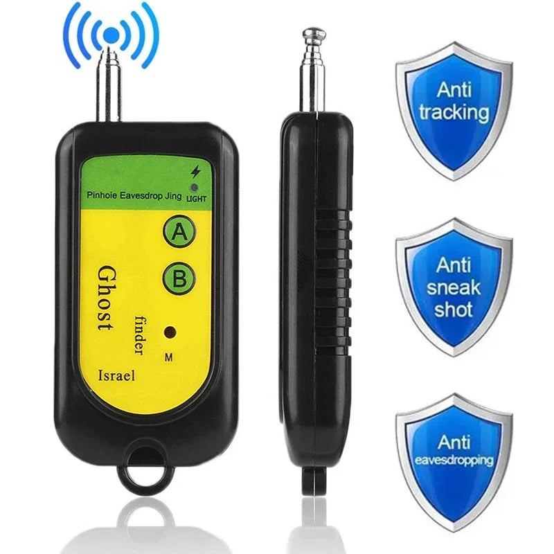 Anti-Spy, Wireless, RF Signal Detector, Bug, GPS, Camera Signal Detection, GPS Tracker, Hidden Camera, Eavesdropping, Finder, Device,