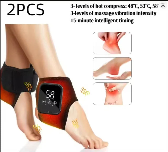 Heating Heated Shoulder Brace Wrap Shoulder Massage Support Belt Strap with Adjustable of Heating
