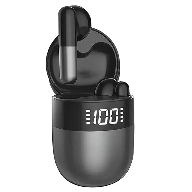 Bluetooth Ear Pods With Touch Control HD Voice BLACK