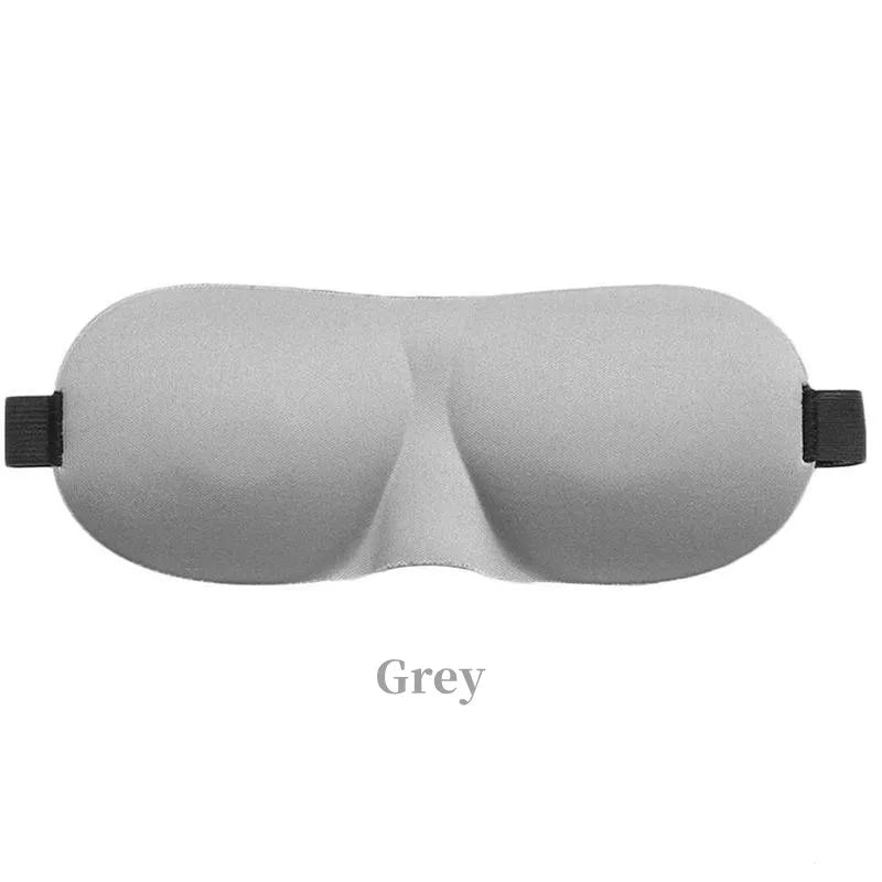 3D Sleeping Mask Eyepatch Block Out Light Eye Mask Soft Cover Rest Relax Sleep Aid Women Men Portable Blindfold Travel Eyepatch