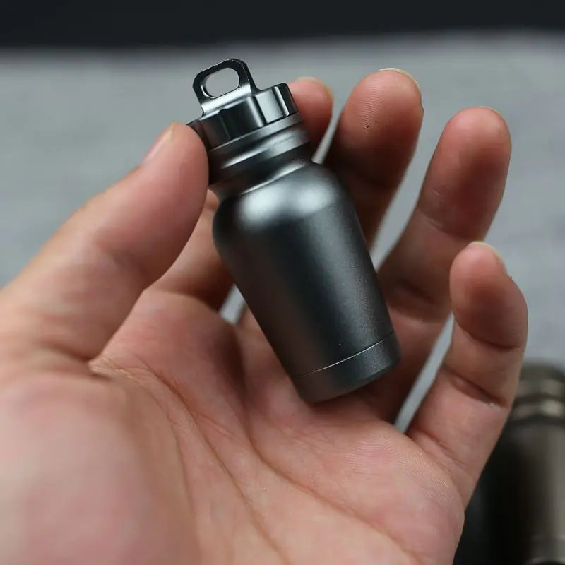 Aluminum Alloy Waterproof Capsule Bottle