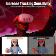 VR IR Illuminator for Meta Quest 3S /3 PSVR2 Enhance Hand Tracking Reduce Drift Infrared Light for Oculus Quest 2 Accessories
