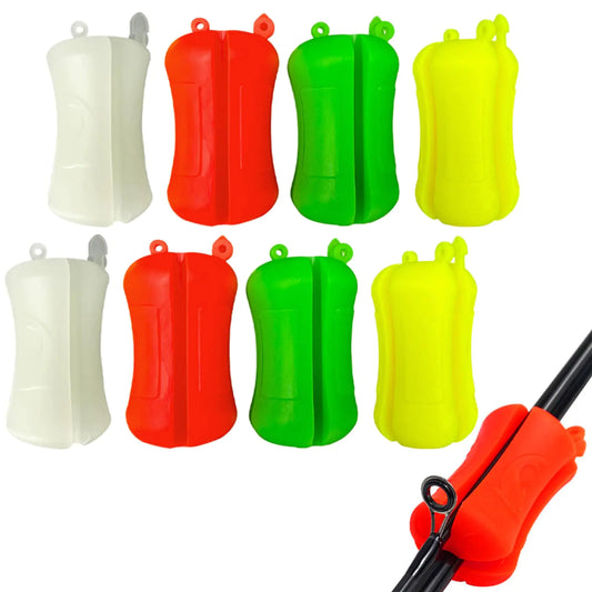 8-Pack Silicone Fishing Rod Holder Straps 8PCS