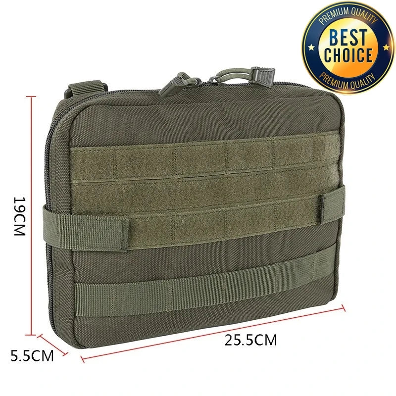 New EDC Tactical Bag Waist Belt Pack Hunting Vest Emergency Tools Pack Outdoor Medical First Aid Kit Camping Survival Pouch