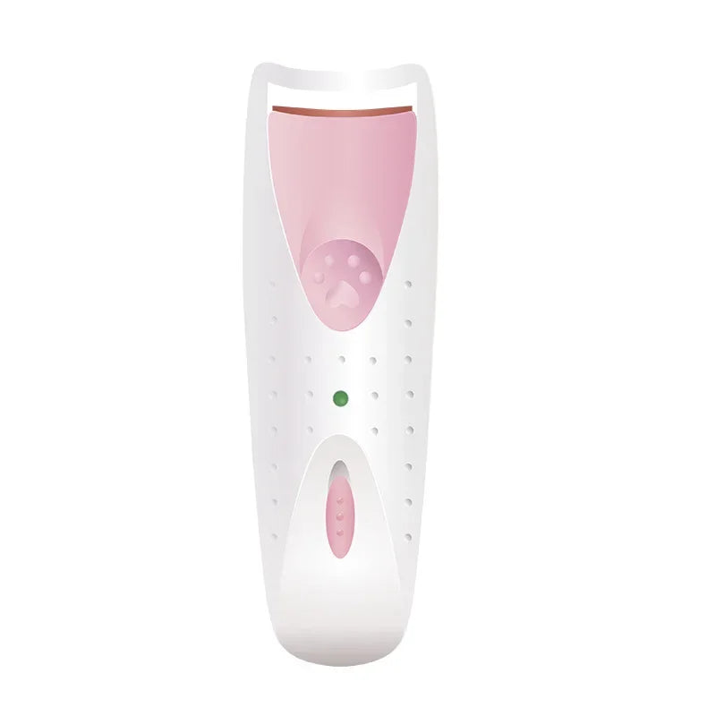 New Women Makeup Electric Heated Eyelash Curler Long Lasting Eye Lash Perm Heated Eyelashes Clip Automatic Tool