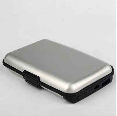 Aptus Praxis Smart RFID-Blocking Power Wallet: Secure & Charged