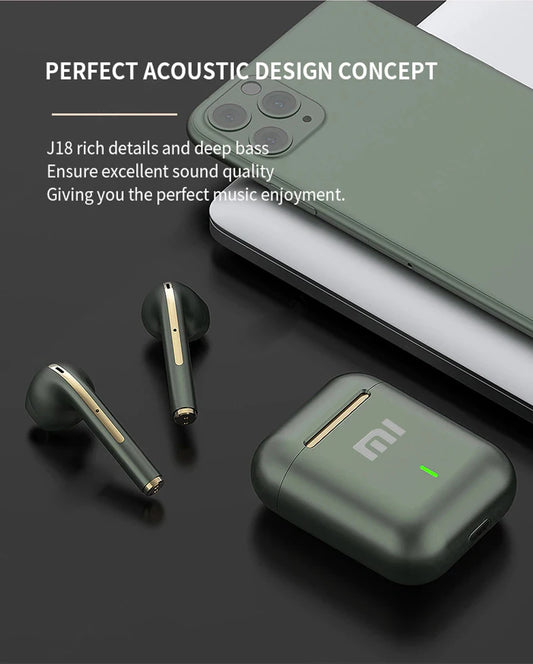Xiaomi J18 wireless Bluetooth headset HiFi in-ear stereo microphone