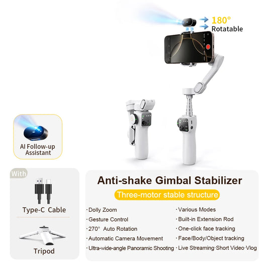 3-Axis Handheld Gimbal Stabilizer