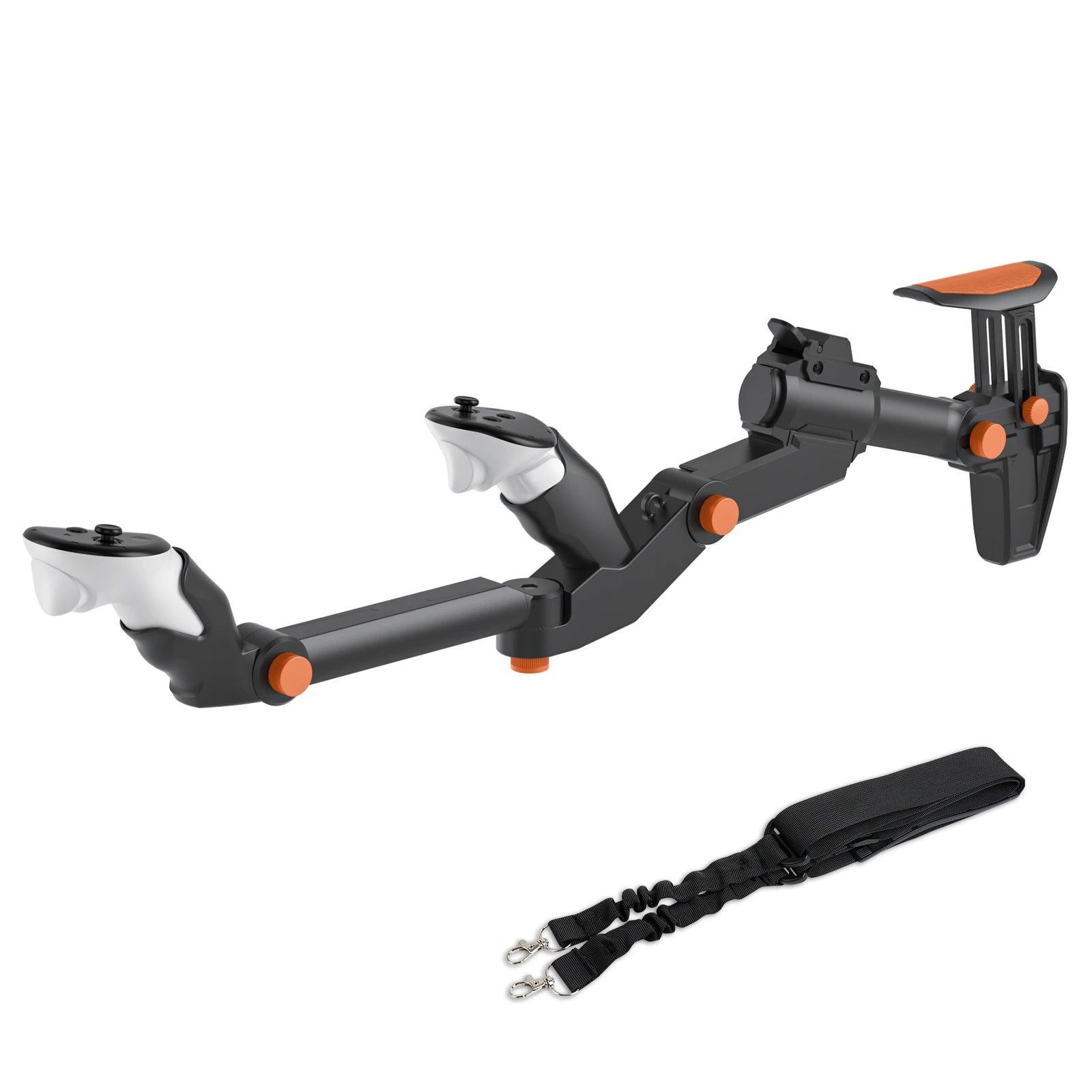 Adjustable VR Gunstock for Meta Quest 3 / Quest 3S | Magnetic Attachment | Adjustable Length | Tunable Controller Angles | For M