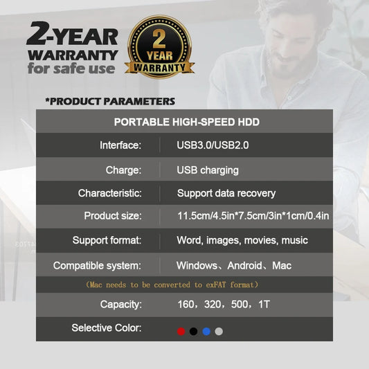 Portable External HD